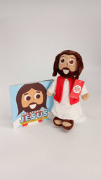 Jesus Doll & Book Bundle - Plush Doll + Story of Jesus Book