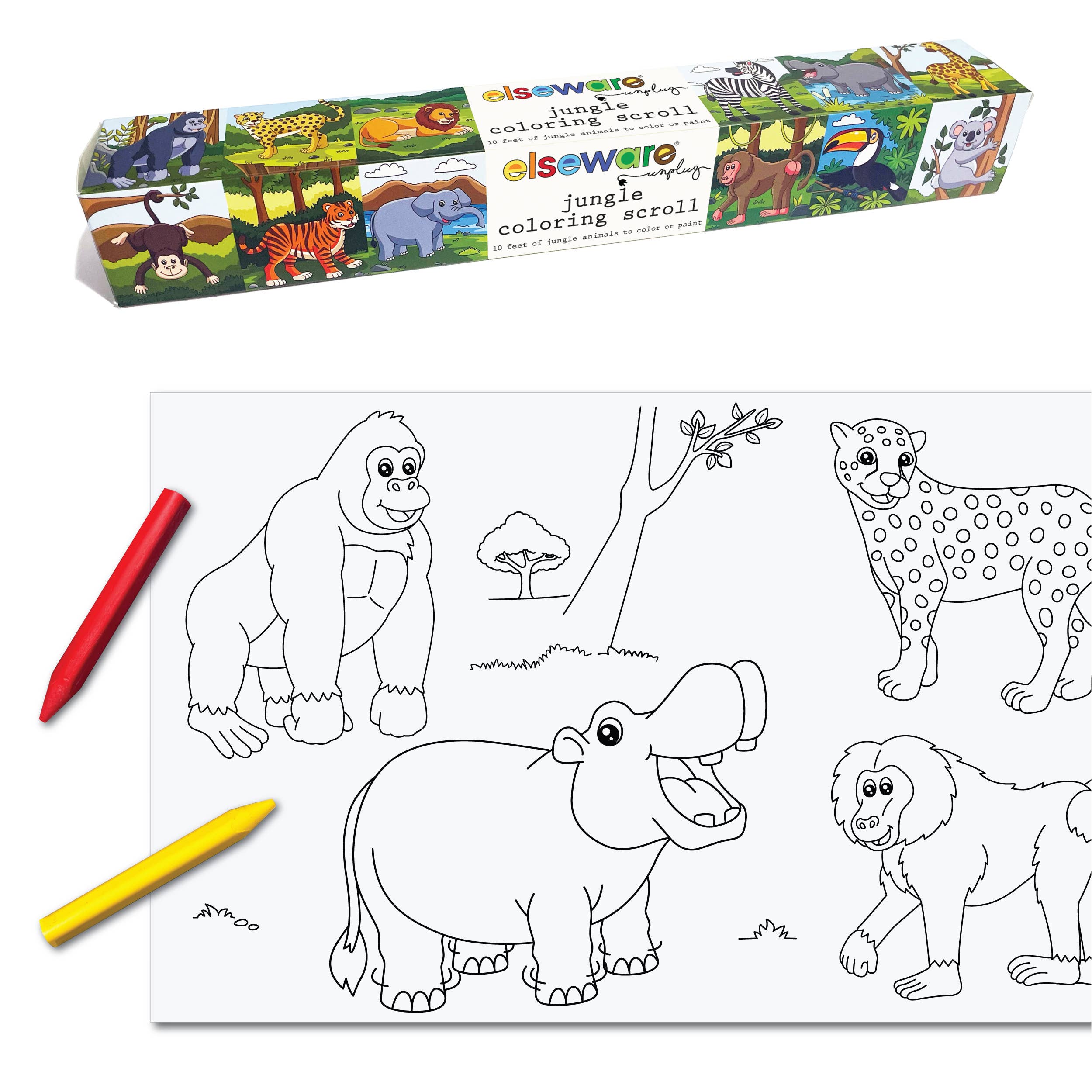 Coloring Rolls -  10ft with Adhesive Back