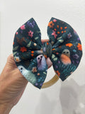 Pretty Ghosty Headband Bow