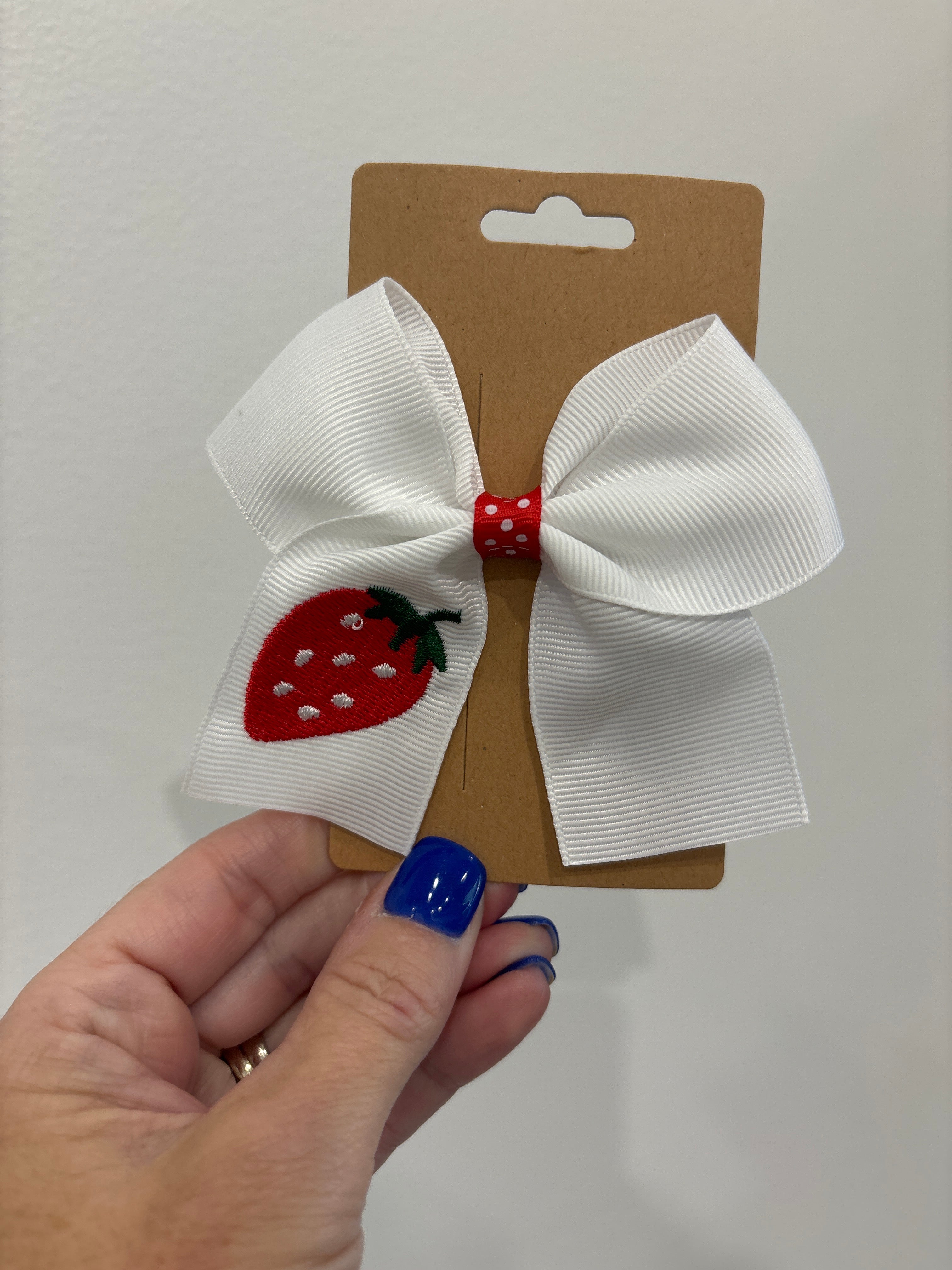 Strawberry Bow