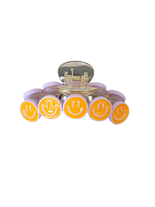 Smiley Claw Clip
