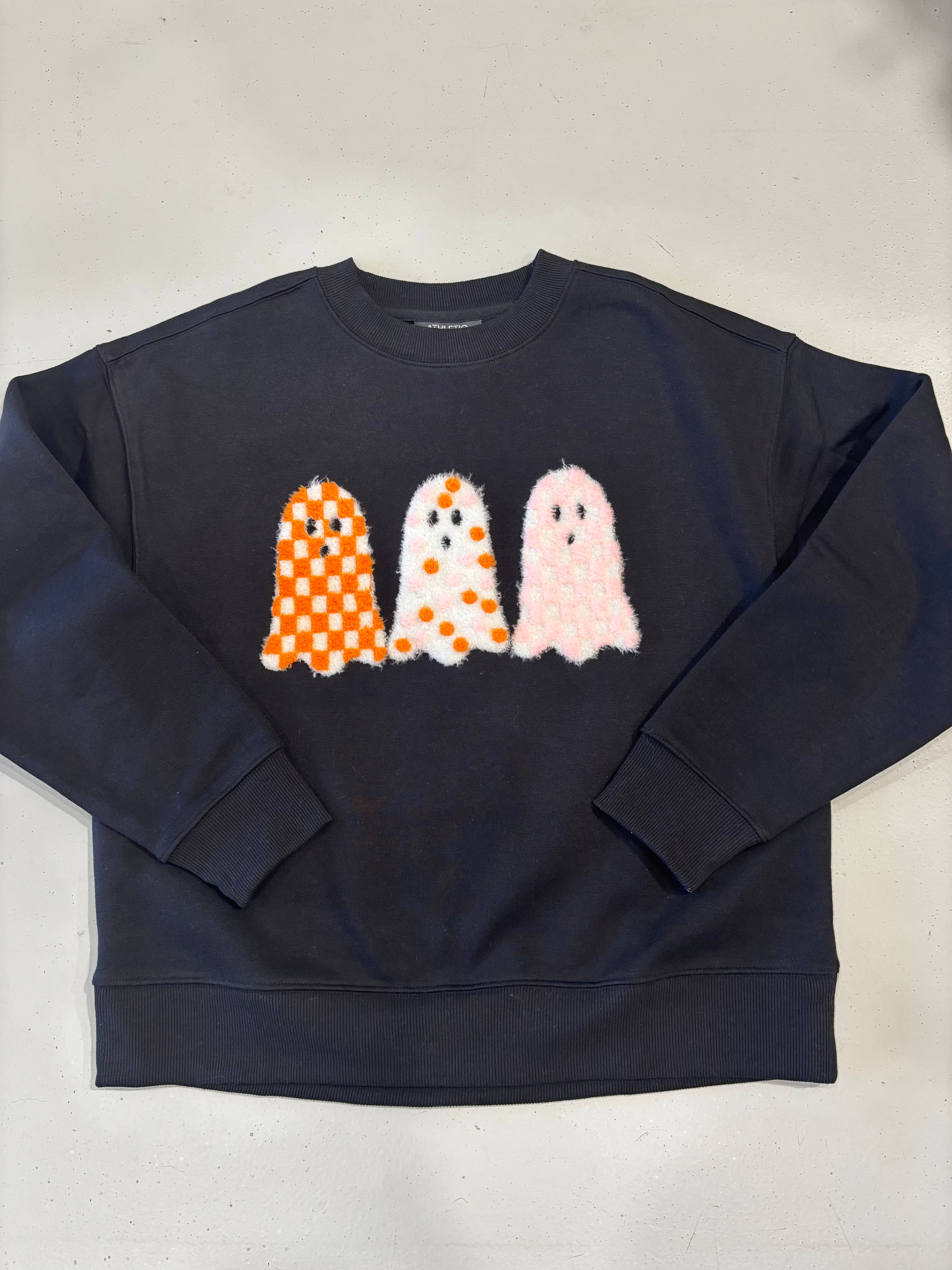 Woman’s Fuzzy Ghosty Crew