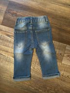 Distressed Denim Jeans