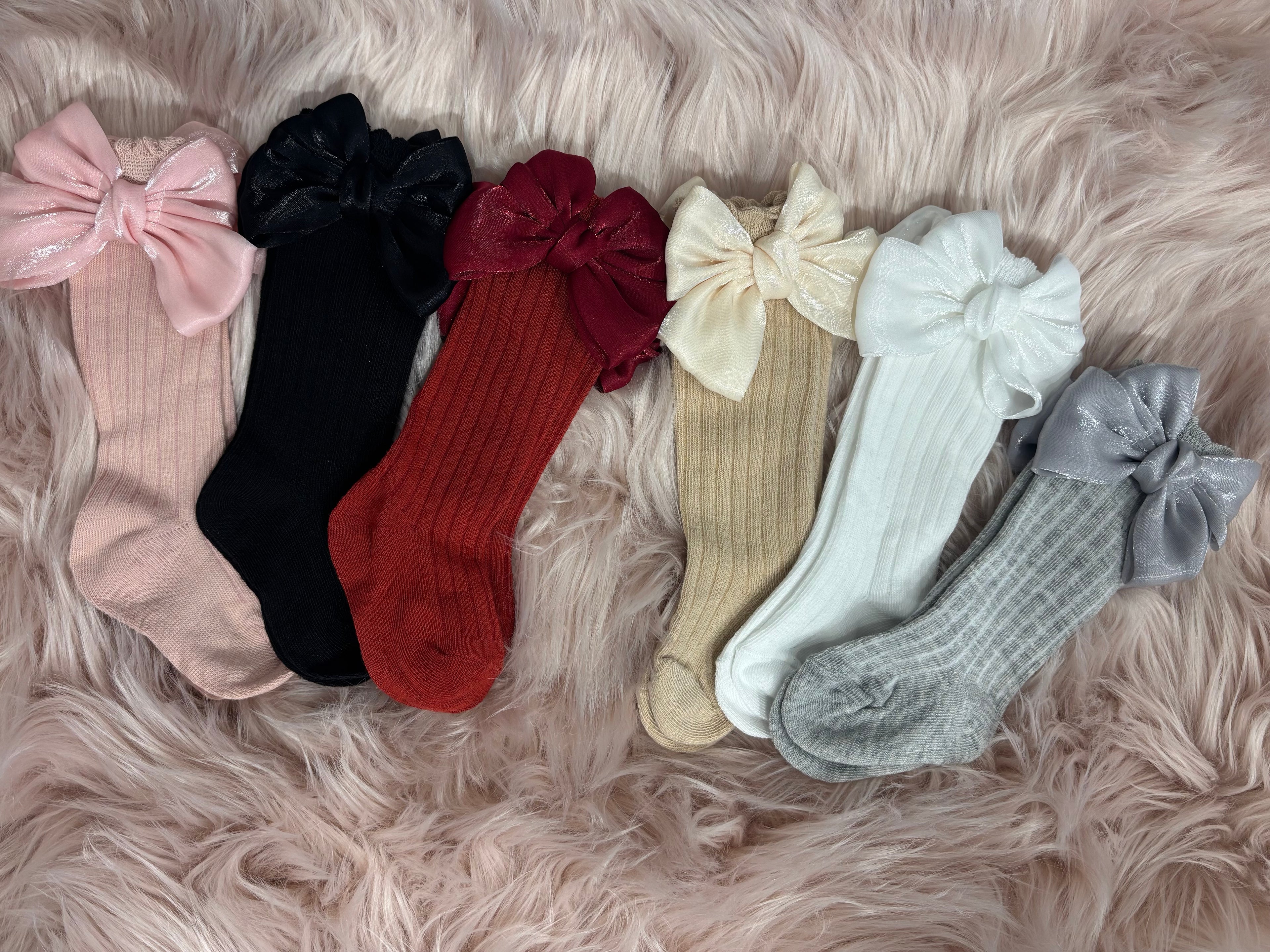 Knee Socks w/bow