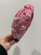 Valentine Knotted Headband