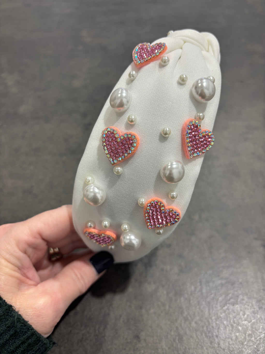 Valentine Knotted Headband