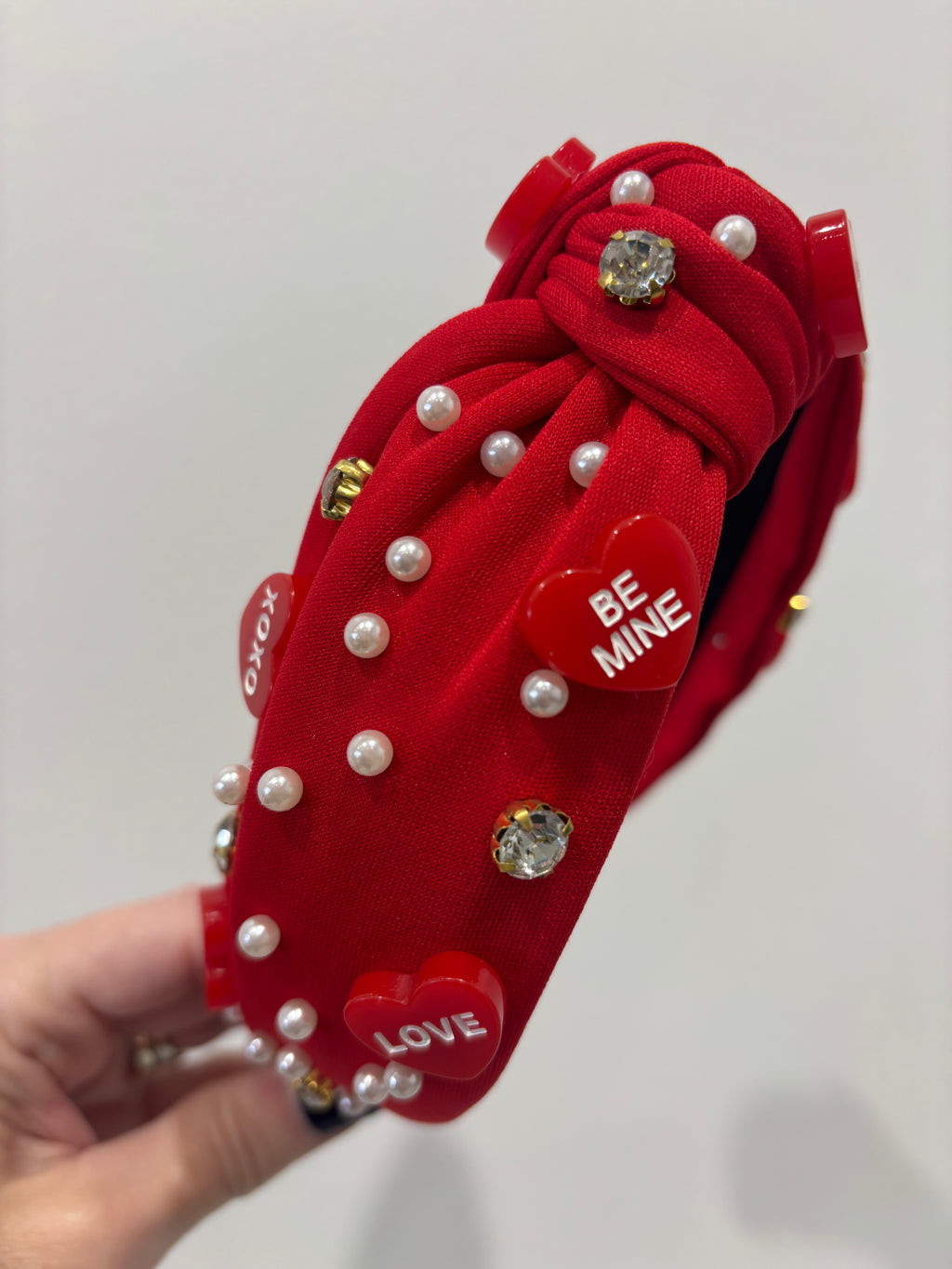 Valentine Knotted Headband