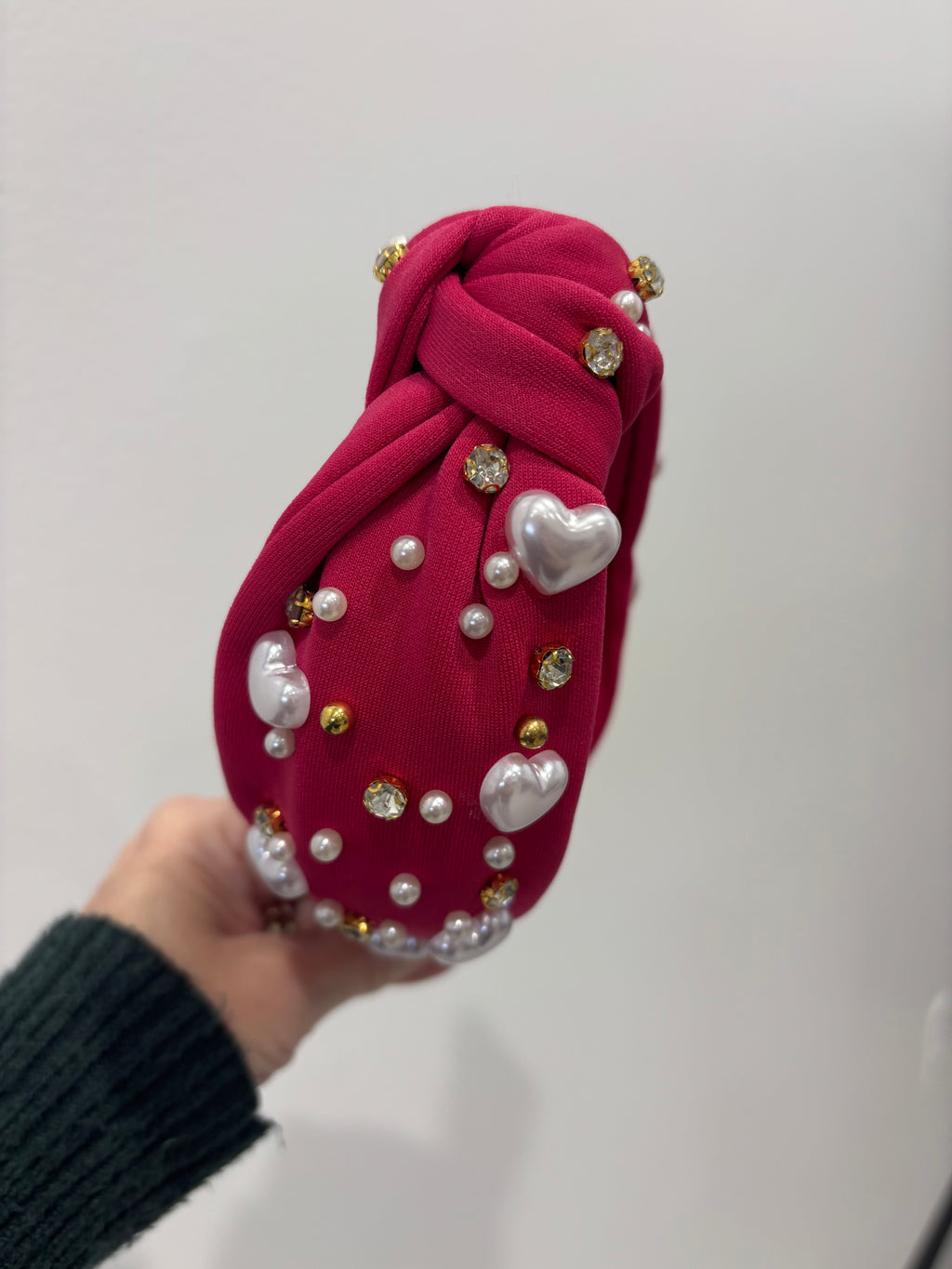 Valentine Knotted Headband