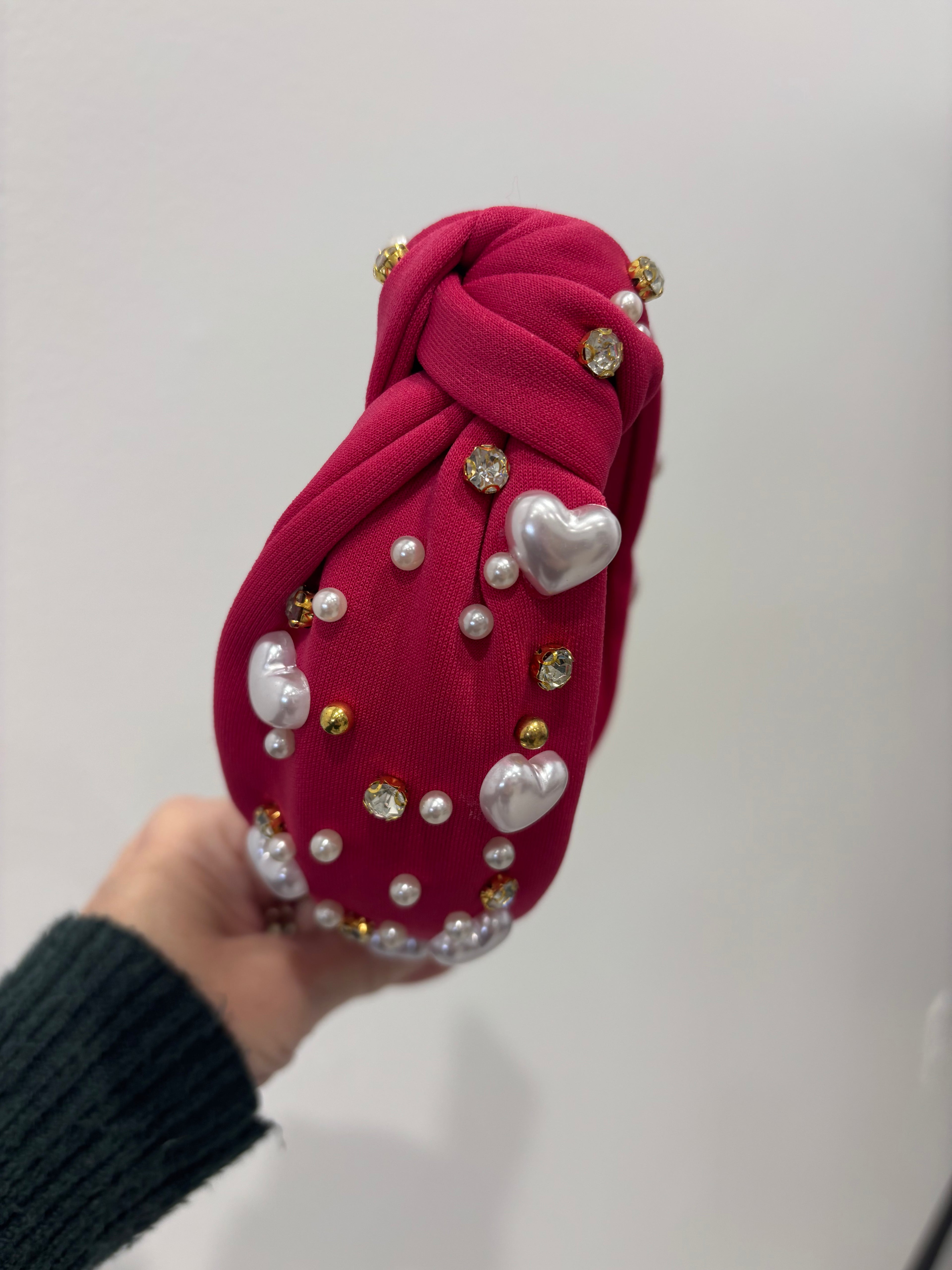 Valentine Knotted Headband