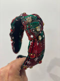 Christmas Plaid Knotted Headband