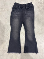Black Flare Denim Jeans