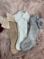 Knee Socks w/bow