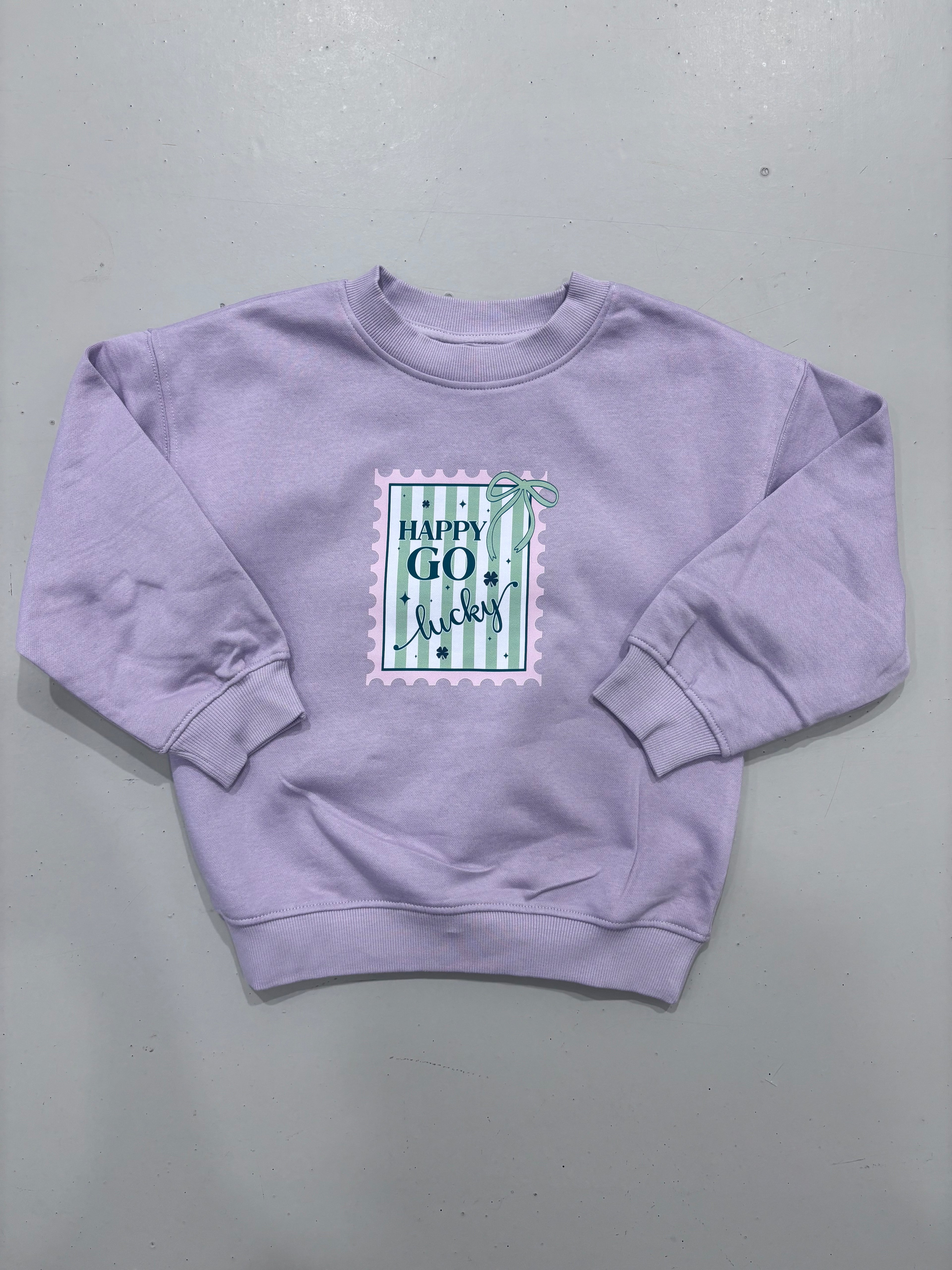 Happy Go Lucky Crew Neck