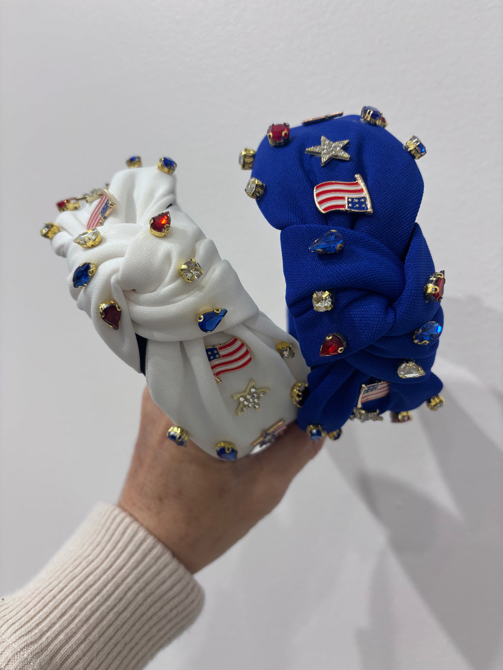 Star-Spangles 4th Knotted Headbands