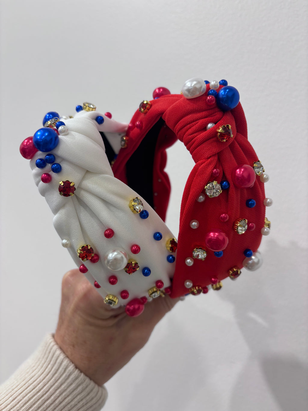 Star-Spangles 4th Knotted Headbands