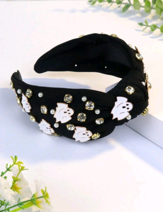 Ghosty Knotted Headband