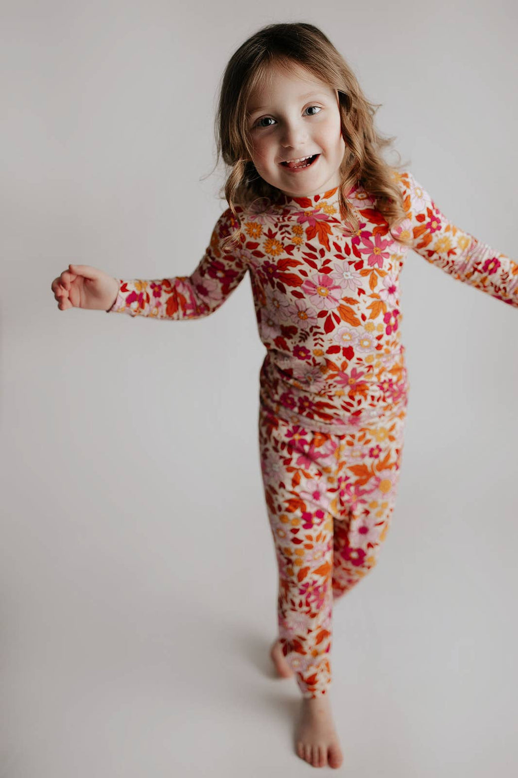 Wild Child Flower Jammies Kids Pjs & Lougewear