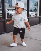 Salty Surf Shop graphic tee