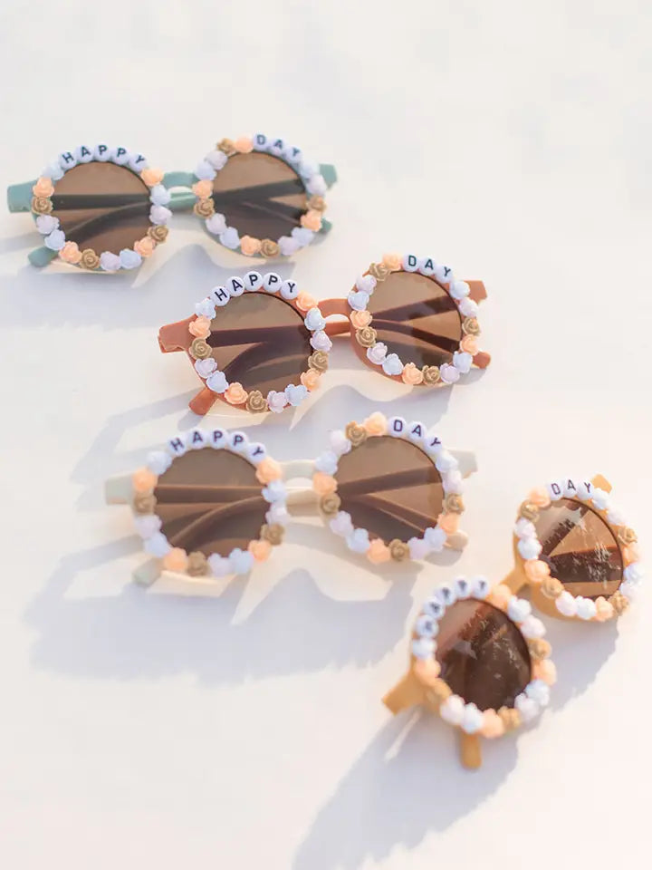 Happy Days Flower Kids Toddler Sunglasses