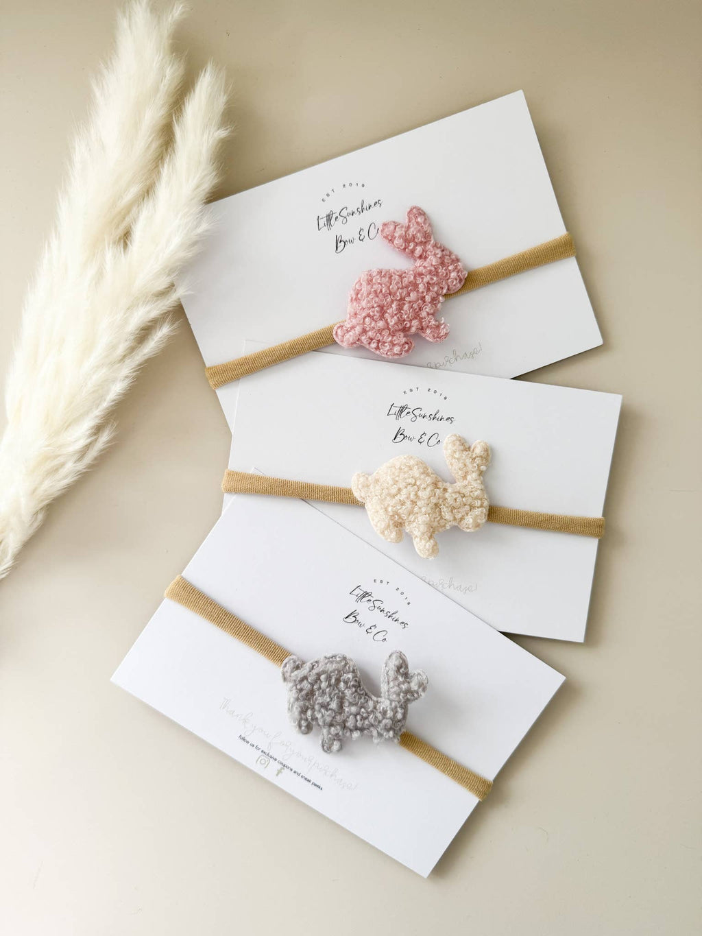 Fluffy Bunny Easter Headbands