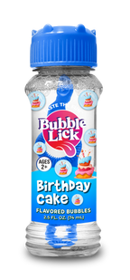 BubbleLick™ Birthday Cake Bubbles