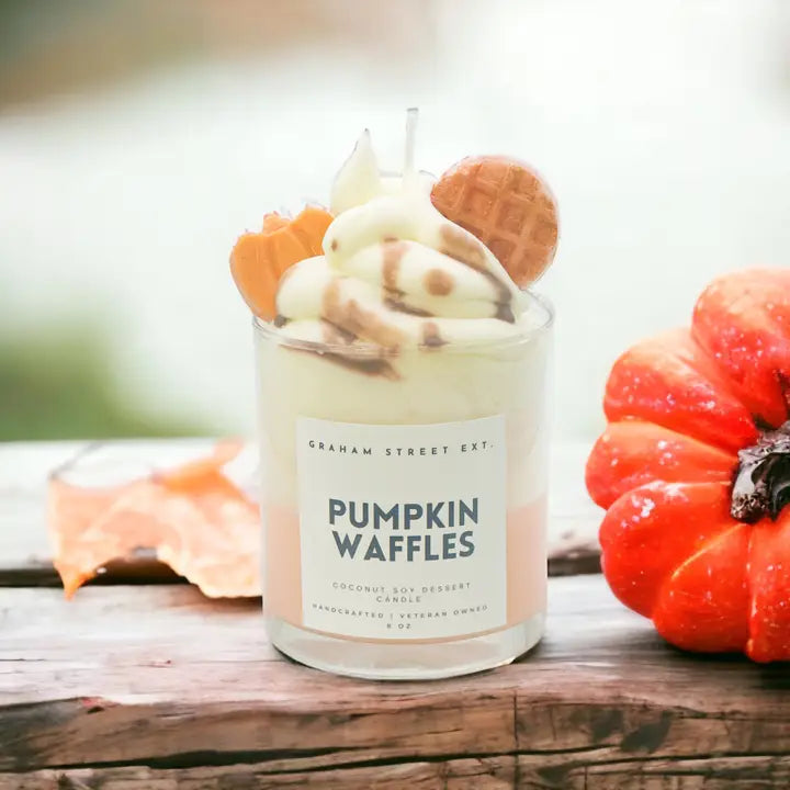 Pumkin Waffles Candle