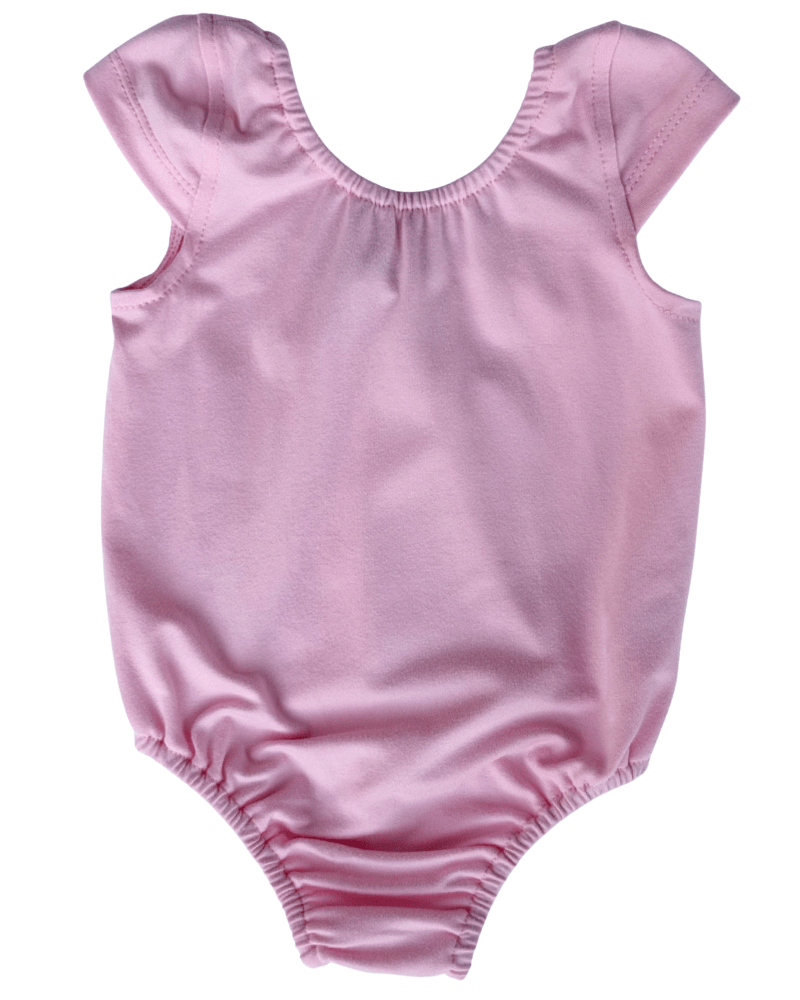 Maggie Cap Sleeve Leotard - Pink Petal