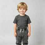 Kapital K Baby Boys Washed Gray Corduroy Joggers