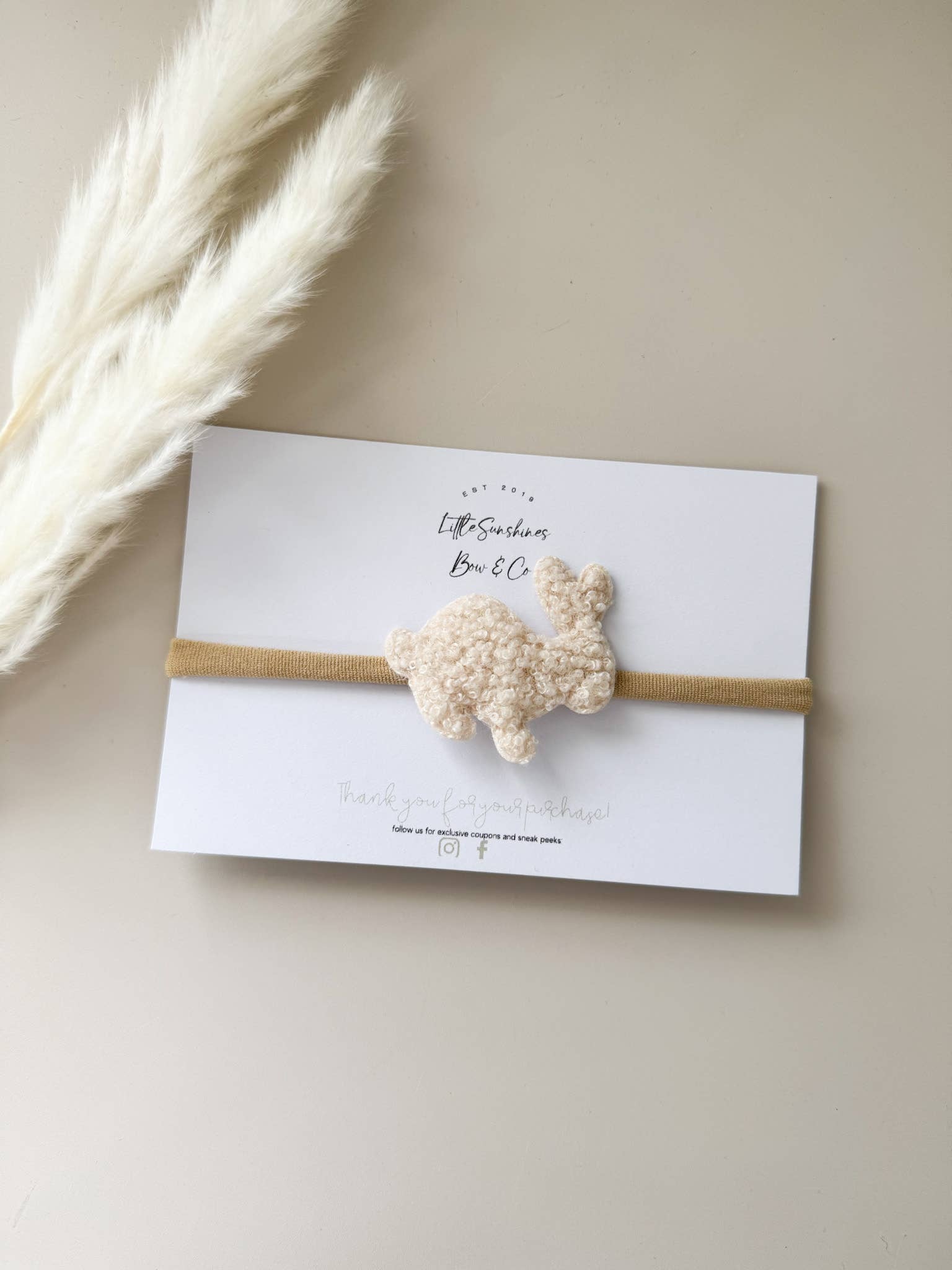 Fluffy Bunny Easter Headbands