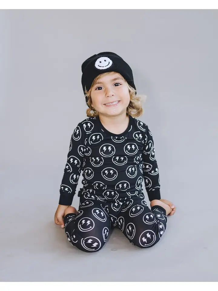 Smiley Beanie | Black
