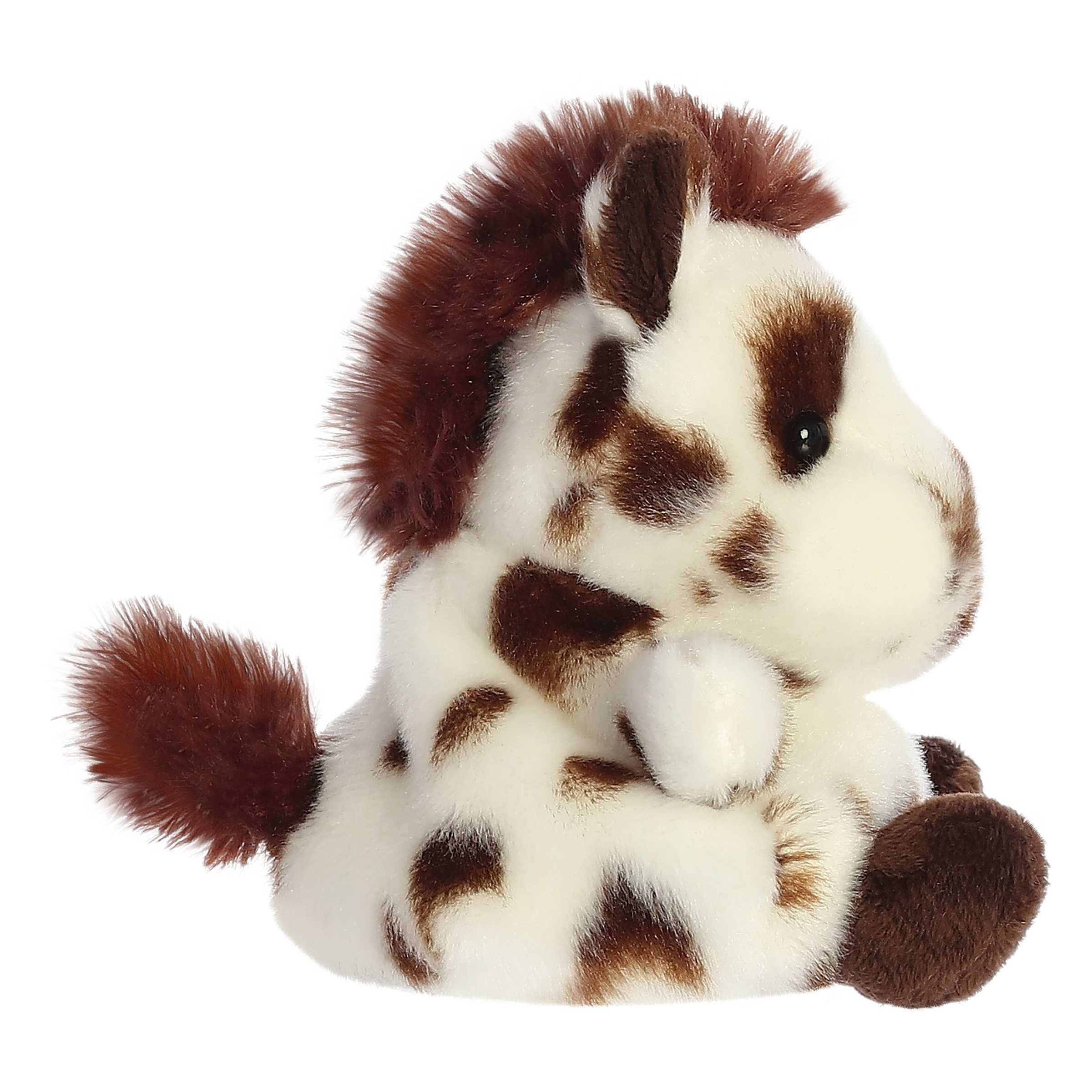 5" Plush Spotted Horse Palm Pal Stuffed Animal
