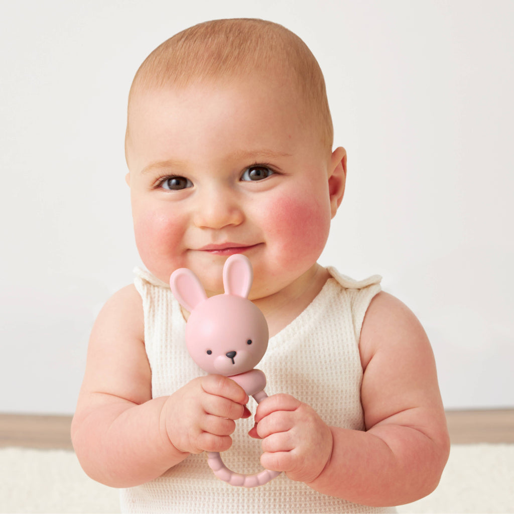 *NEW* Pink Bunny Sweetie Rattle™
