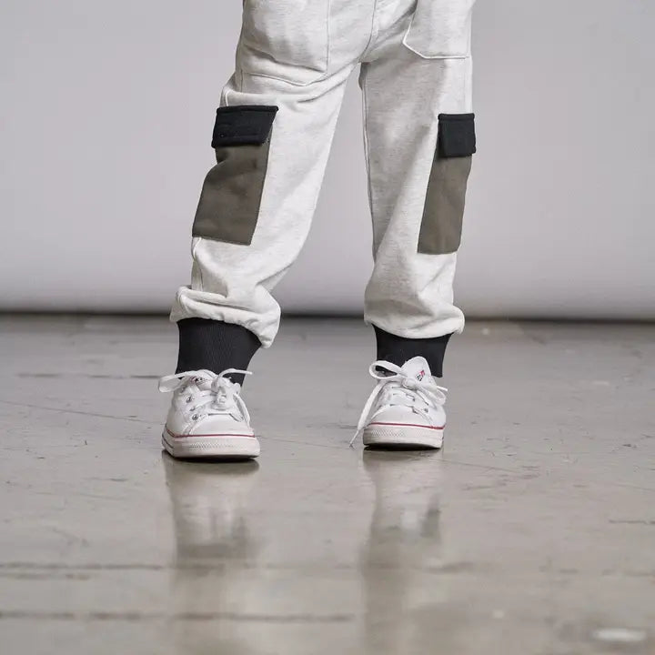 Block Pocket Cargo Jogger