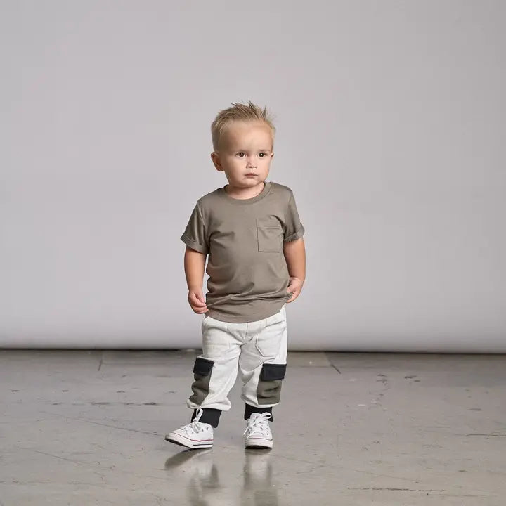 Block Pocket Cargo Jogger