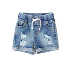 Little Bipsy Distressed Denim Short