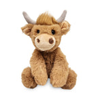 World Softest Plush Lushee 10 inch - Highlandee Cow