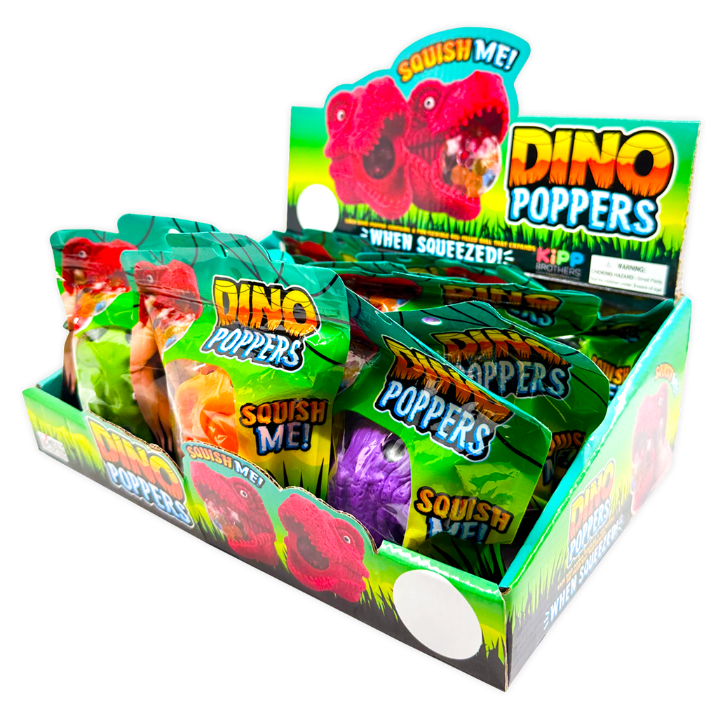 So Much Fun! Squishy Fidget Dino Poppers