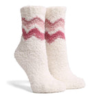 Luxury Soft Retro Stripe Mini Crew Winter Socks