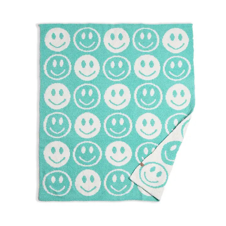 Happy Face Kids Throw