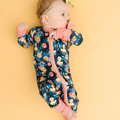 Duckling Bloom Bamboo Sleeper