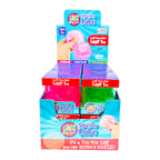 Squish & Squeeze Sparkle Cube Ball Fidget Toy