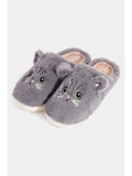 Fuzzy Cat Slippers