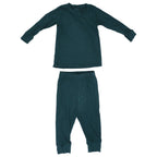 Ribbed Forest Green Jammies Kids Pjs & Lougewear