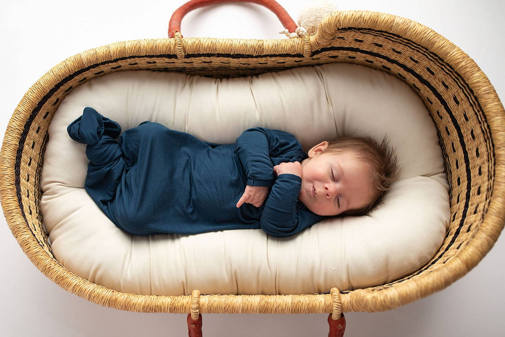 Navy Blue Knotted Gown