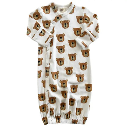 Baby Bear Organic Gown