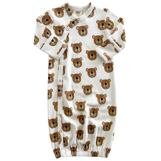 Baby Bear Organic Gown