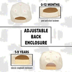 Kid/Baby 2-Tone Cap: Literally Just a Girl - Rose/Beige