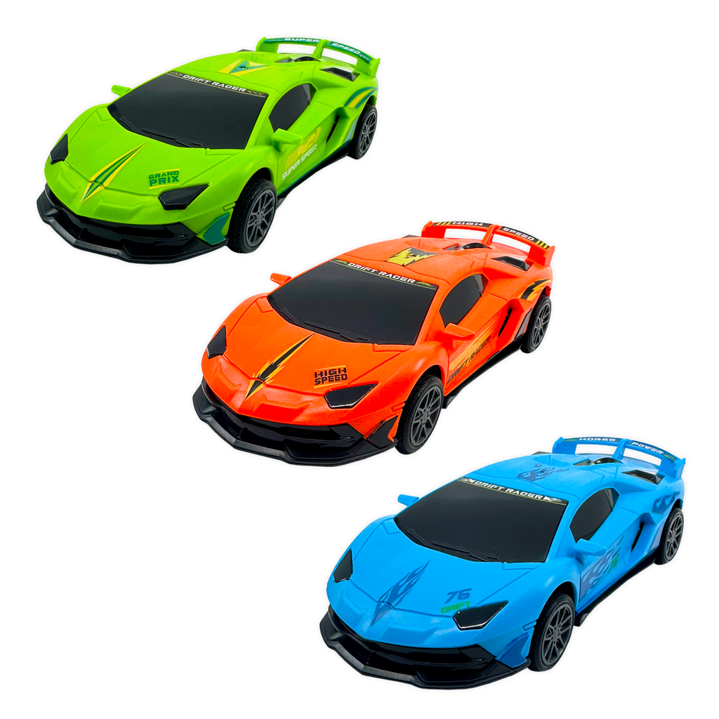 Sideways Drift Racers Friction Car Assortment