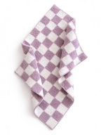 Phufy® Bliss Checkerboard Mini Blanket, Violet