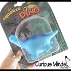 1 Dinosaur Soft Cream Doh Filled Stress Ball - Squishy Gooey